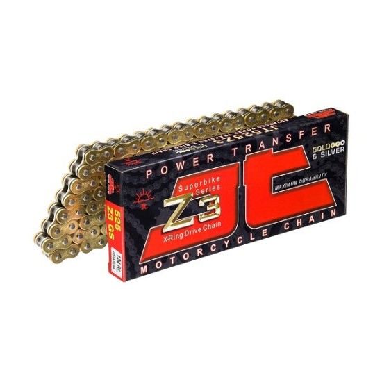 JT DRIVE CHAIN 525Z3 G&S X 122RL