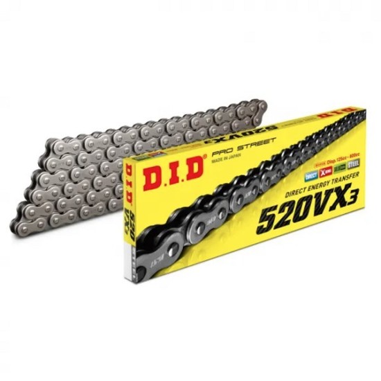 DID DRIVE CHAIN 520VX3 X 120