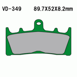 Накладки VD349JL Suzuki, Kawasaki