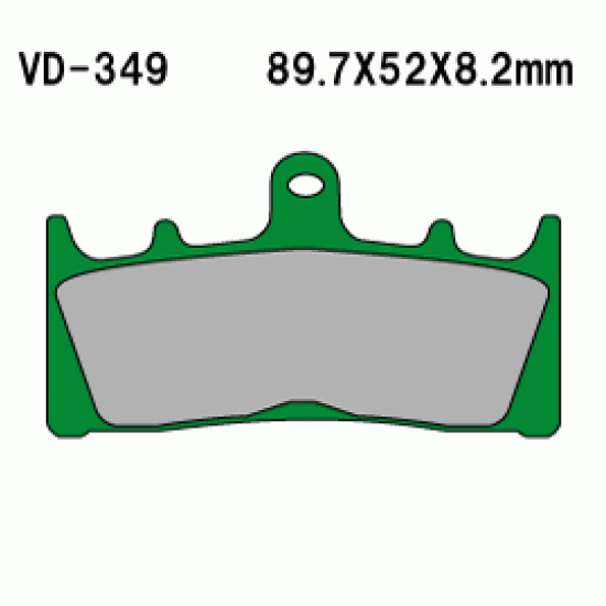 Накладки VD349JL Suzuki, Kawasaki